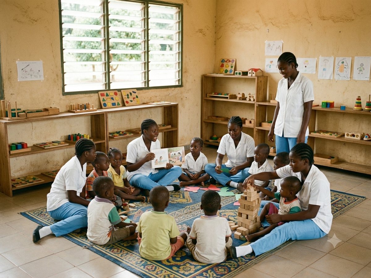 Centre de formation, éducatrices préscolaires